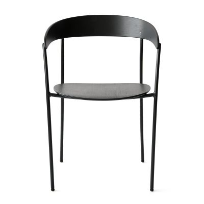 New Works Missing käsinojallinen tuoli Musta saarni | Alk. 385,00 €