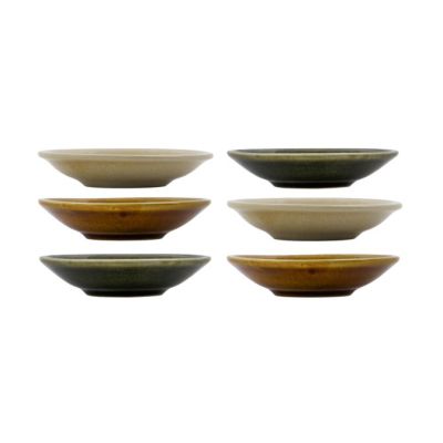 Nicolas Vahé Hala kulho Ø9 cm 6 kpl Vihreä-keltainen-mokka | Alk. 27,00 €