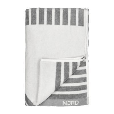 NJRD Stripes kylpypyyhe 100 x 150 cm Harmaa | Alk. 56,90 €