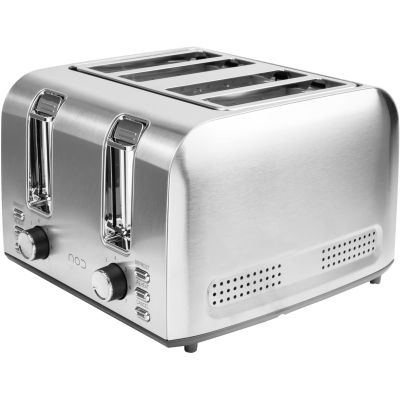 NOD Leivänpaahdin 4 viipaleelle, ruostumaton teräs | Alk. 49,00 €