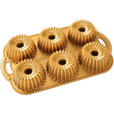 Nordic Ware Brilliance-kuviokakkuvuoka, 6 kpl | Alk. 44,00 €