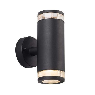 Nordlux - Birk Double Ulko Seinävalaisimet Black