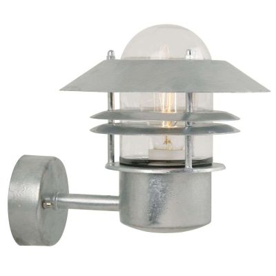 Nordlux - Blokhus Up Seinävalaisin Galvanised | Alk. 55,00 €
