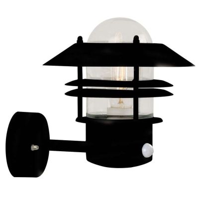 Nordlux - Blokhus Up Seinävalaisin w/Sensor Black | Alk. 95,00 €