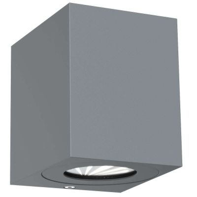 Nordlux - Canto Kubi 2 Seinävalaisin Grey | Alk. 95,00 €