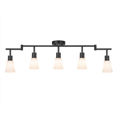 Nordlux - Cole 5 Kattovalaisin Musta/Opaali Nordlux | Alk. 98,00 €