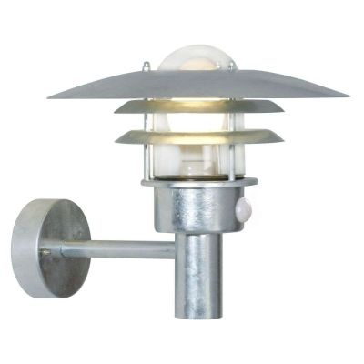 Nordlux - Lønstrup 32 Seinävalaisin w/Sensor Galvanised | Alk. 95,00 €