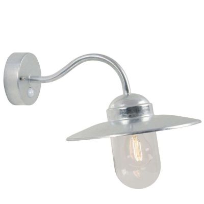 Nordlux - Luxembourg Seinävalaisin w/Sensor Galvanised | Alk. 85,00 €