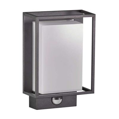 Nordlux - Nestor Seinävalaisin w/Sensor Black | Alk. 85,00 €