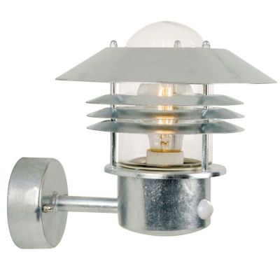 Nordlux - Vejers Seinävalaisin w/Sensor Galvanised | Alk. 95,00 €