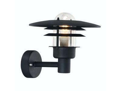 Norlys - Larvik Ulko Seinävalaisin Black | Alk. 200,00 €