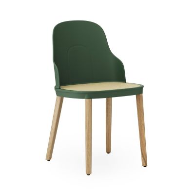 Normann Copenhagen Allez molded wicker tuoli Park green-tammi | Alk. 310,00 €