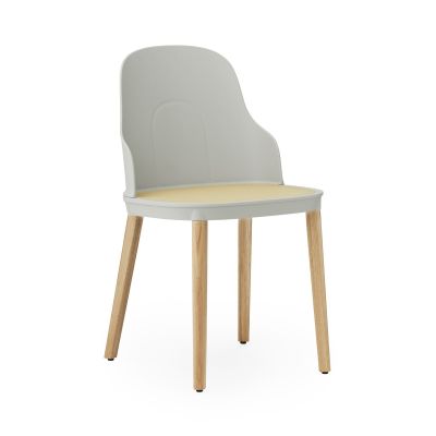 Normann Copenhagen Allez molded wicker tuoli Warm Grey-tammi | Alk. 310,00 €