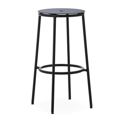 Normann Copenhagen Circa baarijakkara 75 cm Musta alumiini | Alk. 255,00 €