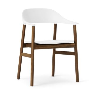 Normann Copenhagen Herit käsinojatuoli savutammi Valkoinen | Alk. 575,00 €