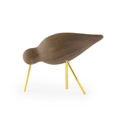 Normann Copenhagen Shorebird saksanpähkinä-messinki Keskikokoinen | Alk. 44,00 €