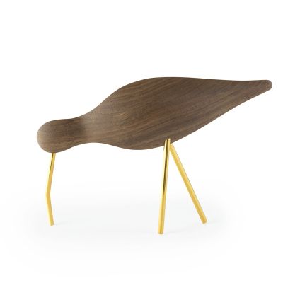 Normann Copenhagen Shorebird saksanpähkinä-messinki Suuri | Alk. 55,00 €