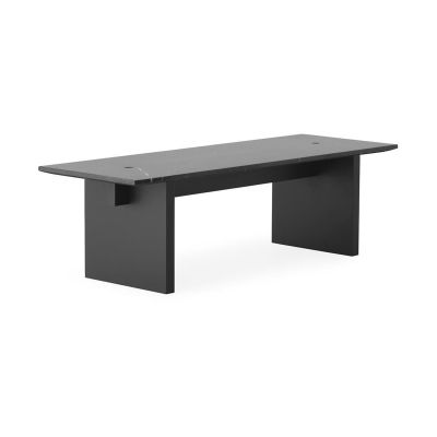 Normann Copenhagen Solid Table sohvapöytä 130x38,5x40 cm Musta