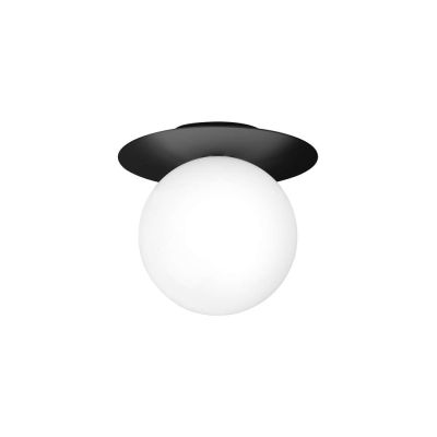 Nuura - Liila 1 Large Seinä-/Kattovalaisin IP44 Black/Opal Nuura | Alk. 409,00 €