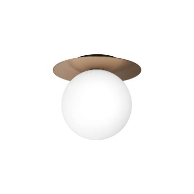 Nuura - Liila 1 Large Seinä-/Kattovalaisin IP44 Dark Bronze/Opal Nuura | Alk. 309,00 €