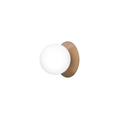 Nuura - Liila 1 Medium Seinä-/Kattovalaisin IP44 Dark Bronze/Opal Nuura | Alk. 218,00 €