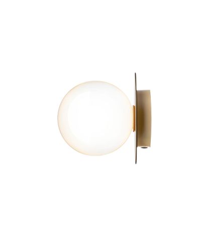 Nuura - Liila 1 Seinävalaisin/Kattovalaisin Nordic Gold/Opal White | Alk. 206,00 €