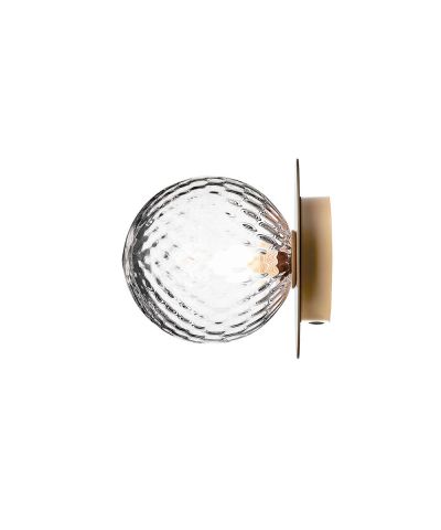 Nuura - Liila 1 Seinävalaisin/Kattovalaisin Nordic Gold/Optic Clear | Alk. 219,00 €