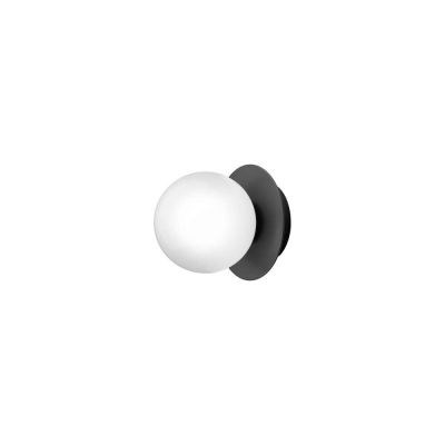 Nuura - Liila 1 Small Seinä-/Kattovalaisin IP44 Black/Opal Nuura | Alk. 192,00 €