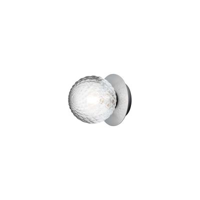 Nuura - Liila 1 Small Seinä-/Kattovalaisin IP44 Light Silver/Optic Clear Nuura | Alk. 192,00 €