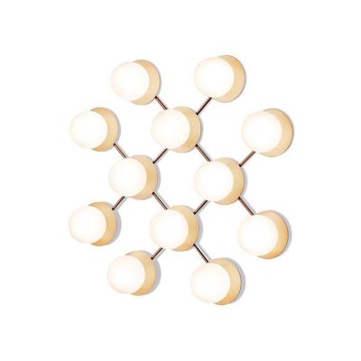 Nuura - Liila 12 Seinävalaisin/Kattovalaisin Nordic Gold/Opal White | Alk. 3 100,00 €