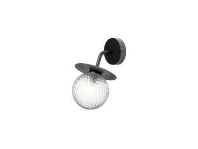 Nuura - Liila Ulko Seinävalaisin Black/Optic Clear Nuura | Alk. 272,00 €