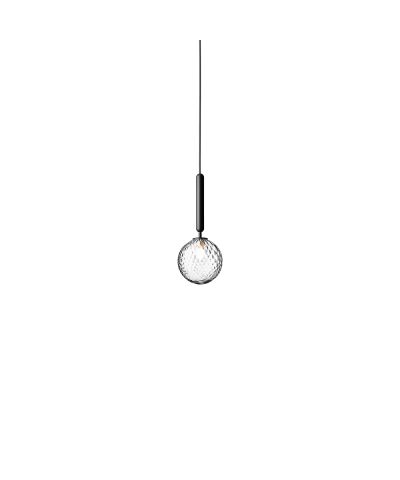 Nuura - Miira 1 Riippuvalaisin Rock Grey/Optic Clear | Alk. 368,00 €