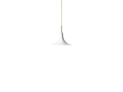 Nuura - Petalii 1 Riippuvalaisin Small White/Polished Brass Nuura | Alk. 366,00 €