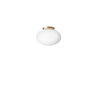 Nuura - Rizzatto 301 Seinä-/Kattovalaisin Satin Brass/Opal | Alk. 340,00 €