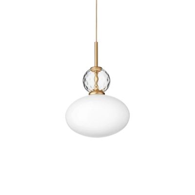 Nuura - Rizzatto 32 Riippuvalaisin Opal/Satin Brass | Alk. 438,00 €