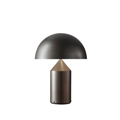 Oluce Atollo medium 239 pöytävalaisin metalli Satin bronze