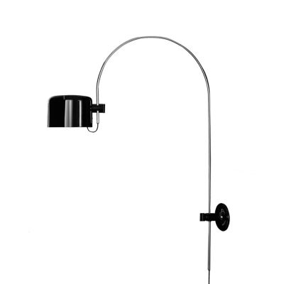 Oluce Coupé 1158 -seinävalaisin Black, kromirunko | Alk. 1 569,00 €
