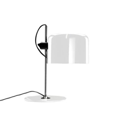 Oluce Coupé 2202 -pöytävalaisin White, kromirunko | Alk. 1 215,00 €