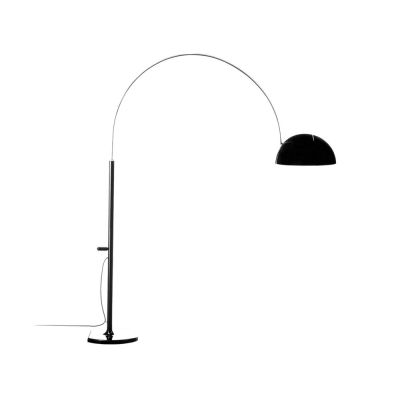 Oluce Coupé 3320 -lattiavalaisin Black, kromirunko | Alk. 3 856,50 €