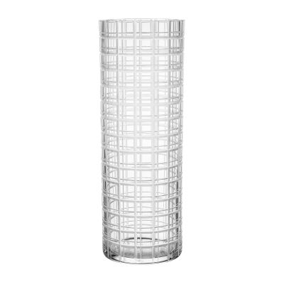 Orrefors Cut in number maljakko 33 cm Ruudullinen