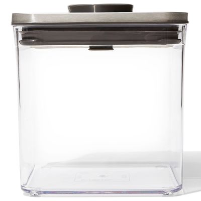OXO POP Nelikulmainen Steel Beholder 2,6 litraa | Alk. 40,00 €