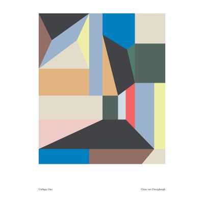 Paper Collective Collage One -juliste 30 x 40 cm