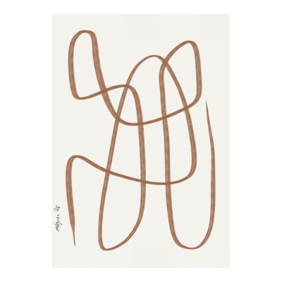 Paper Collective Different Ways -juliste, ruskea 30x40 cm | Alk. 32,90 €
