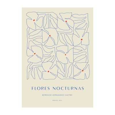 Paper Collective Flores Nocturnas 01 -juliste 50 x 70 cm | Alk. 51,00 €