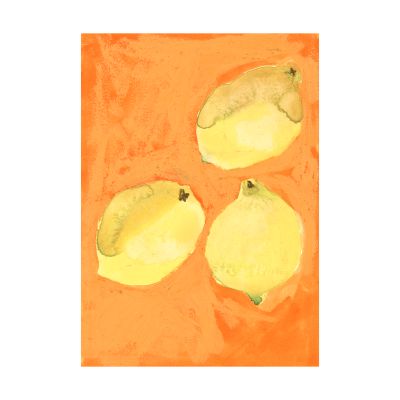 Paper Collective Lemons -juliste 50 x 70 cm