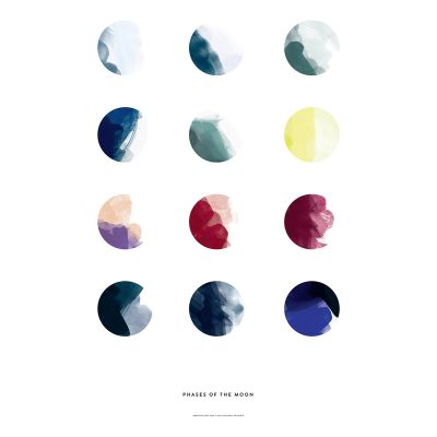 Paper Collective Moon Phases juliste 50x70 cm | Alk. 48,00 €