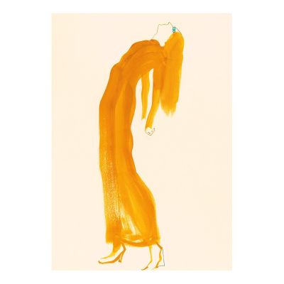 Paper Collective The Saffron Dress -juliste 30x40 cm | Alk. 29,00 €