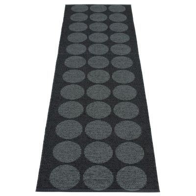 Pappelina, Hugo matto 70x240 cm blackmetallic / black | Alk. 182,74 €
