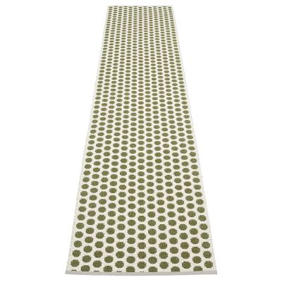 Pappelina, Noa matto 70x350 cm Dark Olive/Vanilla | Alk. 270,00 €