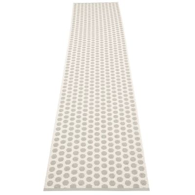 Pappelina, Noa matto Warm Grey/ V/ W. Grey stripe 70 x 350 cm